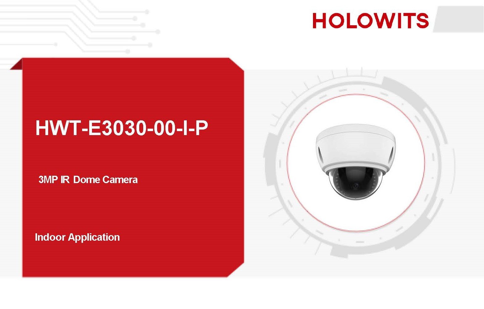 HWT-E3030-00-I-P(3.6mm) E-Series 3MP 3.6mm IP66 IR Fixed - aimgroup